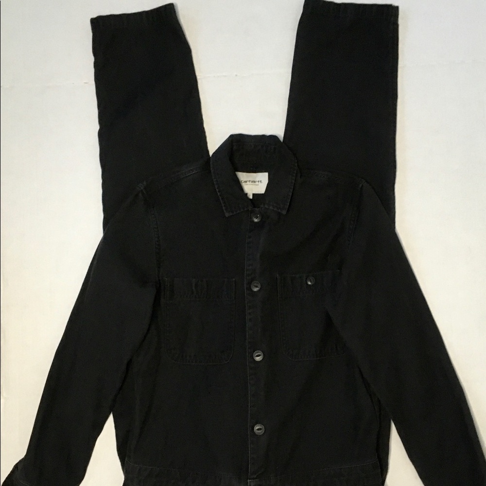 Carhartt Womens S Black Cotton Twill Coveralls